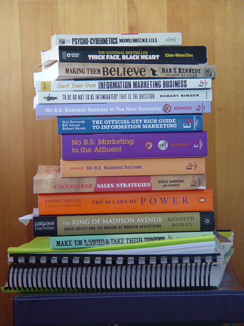 Books for theMarketing with Dan Kennedy Workshop