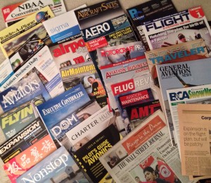 Aviation magazines