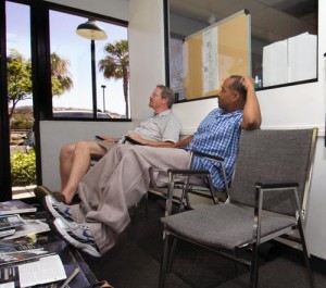 Flight instructor Sales Training can help improve flight school business. Rick Sharp, left, and Tomas Martinez wait for a potential flying school student at the Long Beach Flying Club and Flight Academy. (Steven Georges Staff Photographer) http://www.presstelegram.com/news/ci_12336297