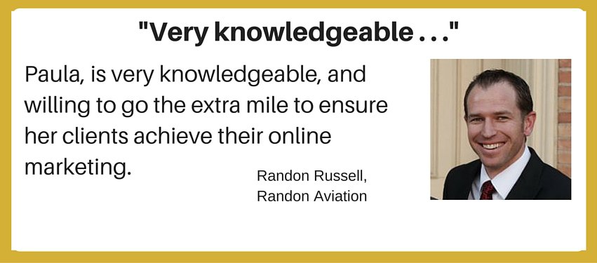 international aviation marketing testimonial - very knowledgeable