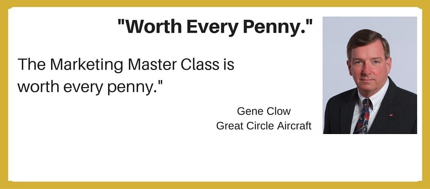 international aviation marketing testimonial - worth every penny