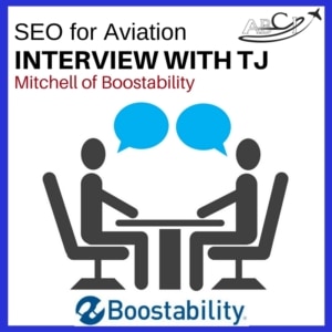 Improve organic search - SEO for aviation- TJ Interview