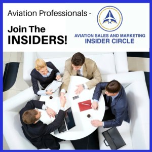 Aviation Sales and Marketing Insider Circle - Join Us!