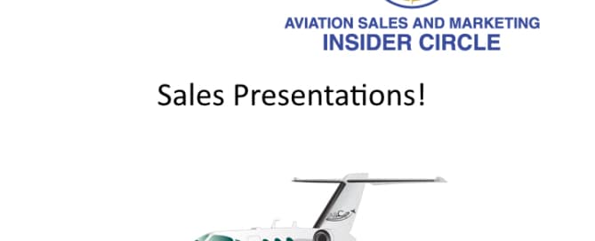 Aviation Sales Presentations