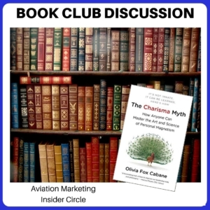 Book Club - Charisma Myth - Are Aviation Sales Pros just Born That Way? 