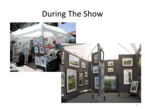 How to Sell Aviation Art - the Booth