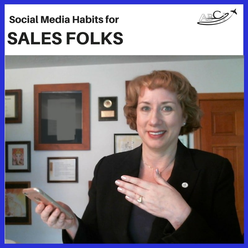 Social Media Habits for Salespeople