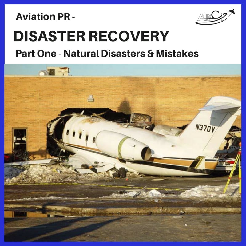 Aviation PR - Natural Disasters & Human Error