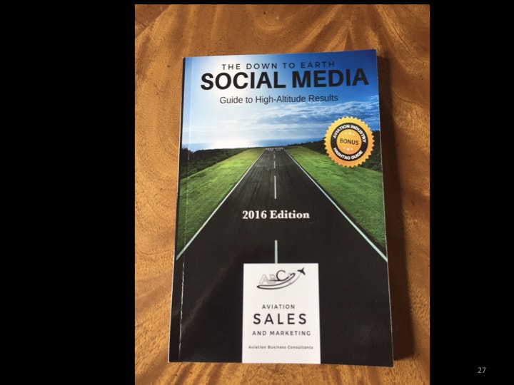 Aviation marketing course - social media guide