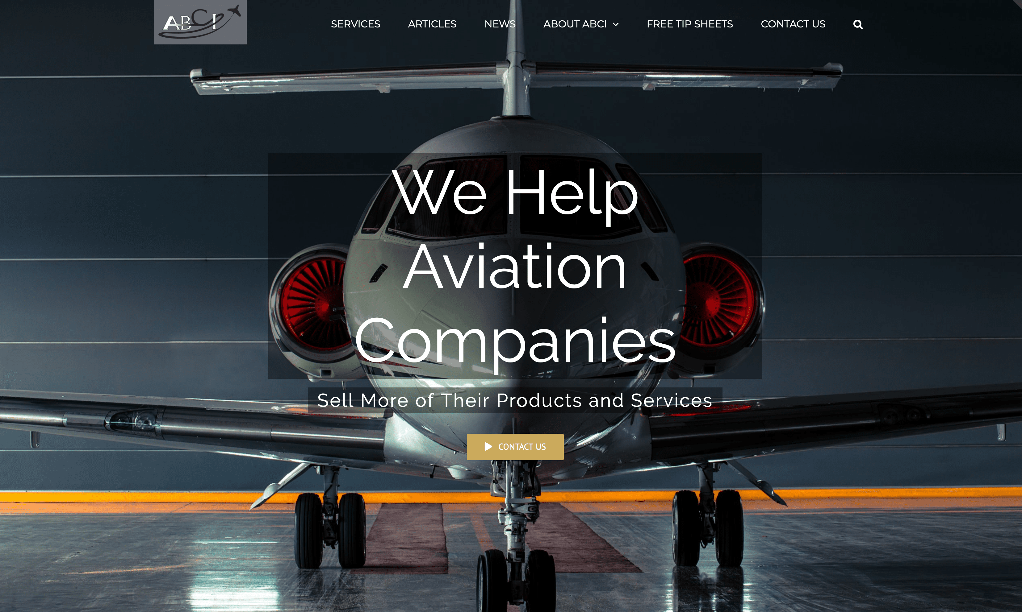 Aviation Website - Aviation Marketing by ABCI