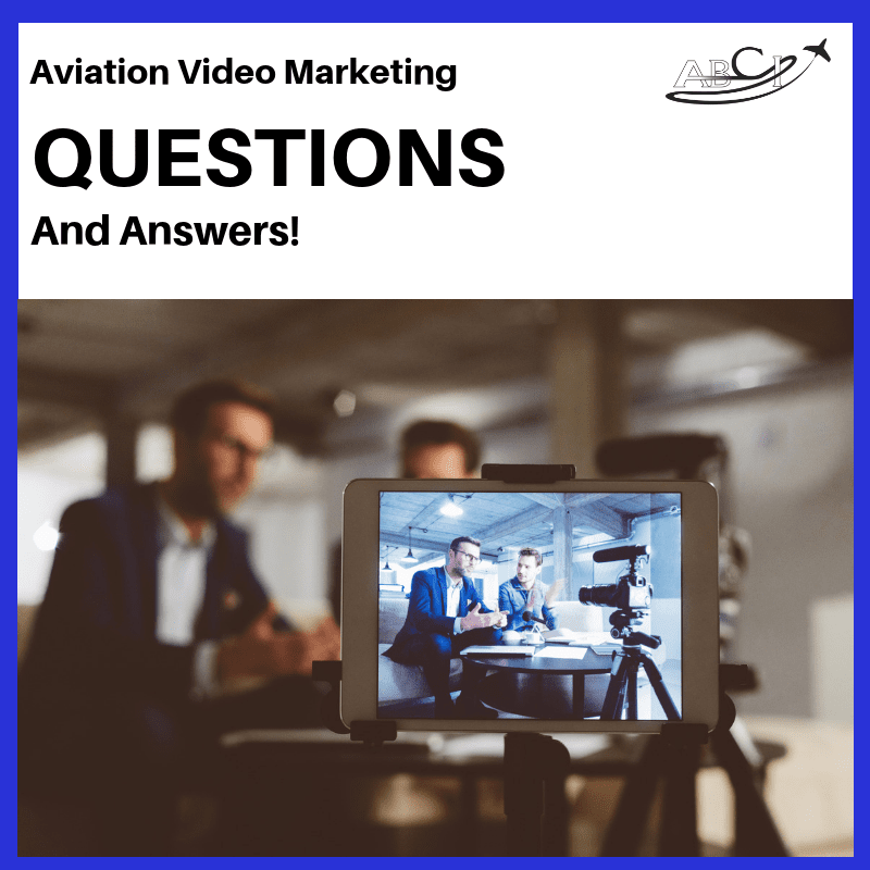 Aviation video marketing