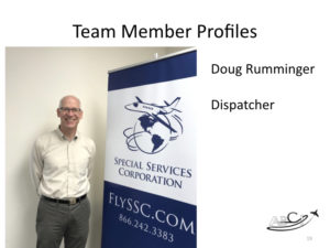 Marketing for Brokers and aviation consultants - team member profiles