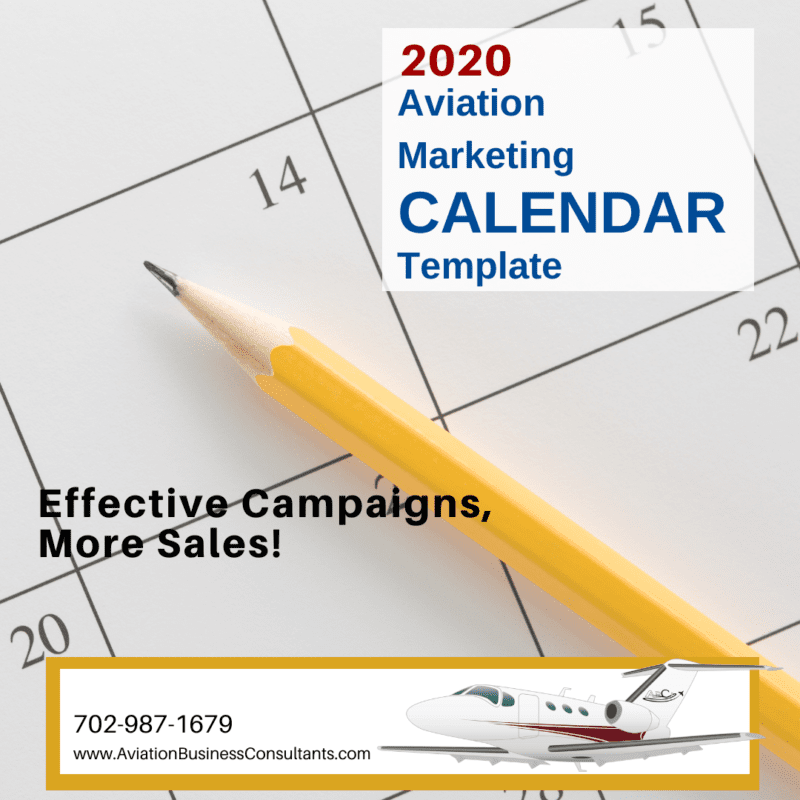 Aviation Marketing Calendar