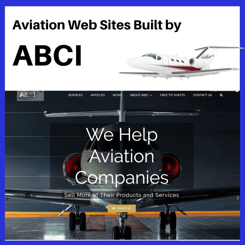 Ten Aviation Websites Built by ABCI