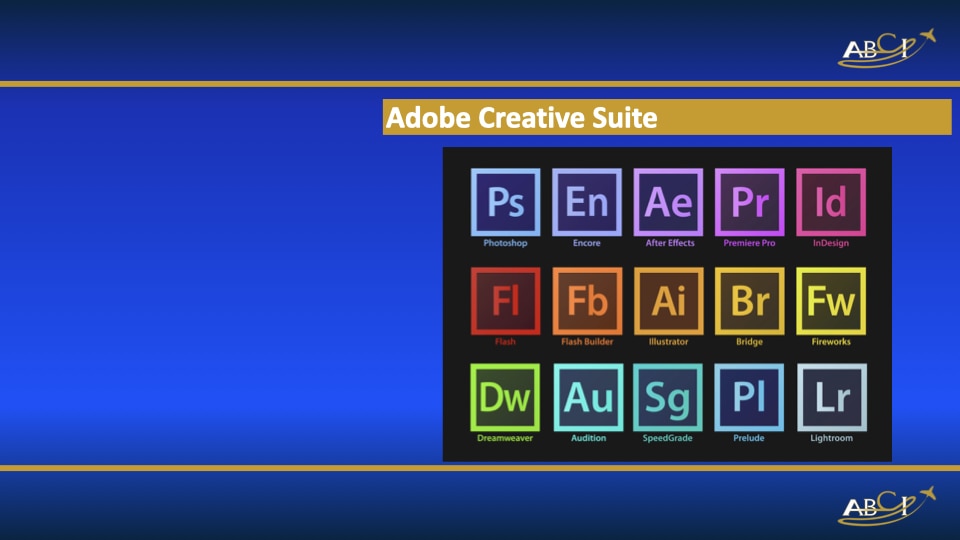 Favorite Aviation Marketing Tool - Adobe Suite