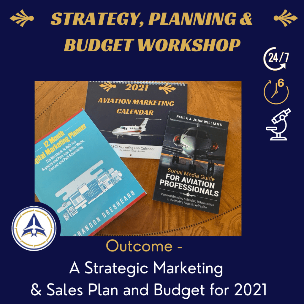 Aviation Marketing Strategy, Planning and Budget Workshop