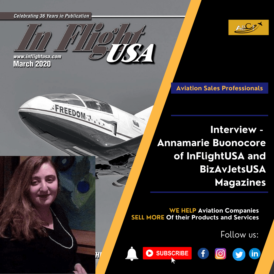 Annamarie Buonocore, InFlight USA Magazine