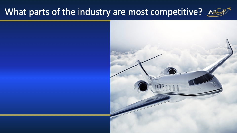 Most Competitive Aviation Industry Niches for SEO - Air Charter