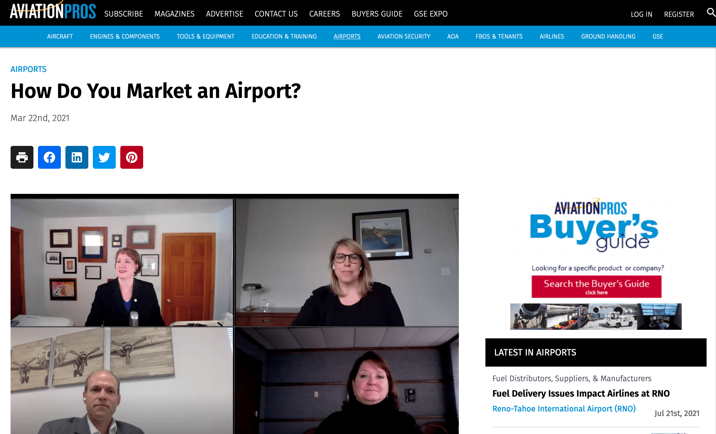 Aviation Pros - How to Market an Airport