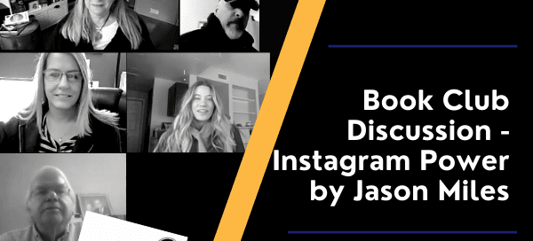 Book Club Discussion - Instagram Power by Jason Miles