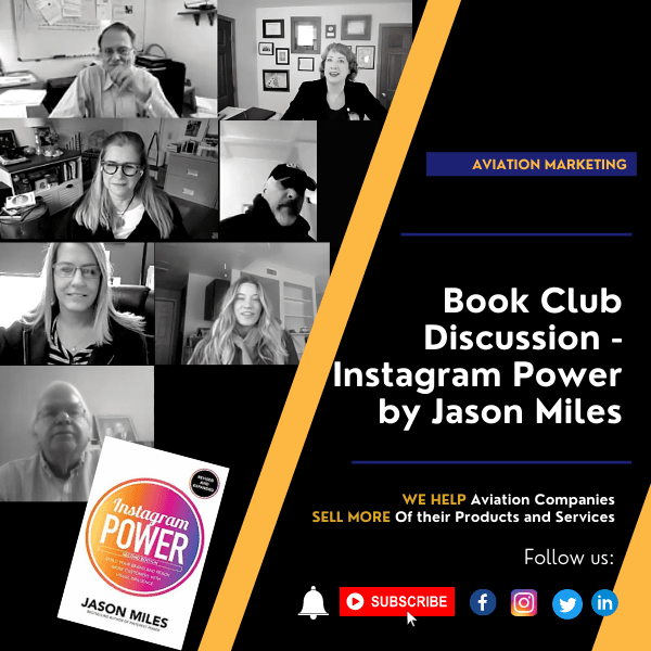 Book Club Discussion - Instagram Power by Jason Miles