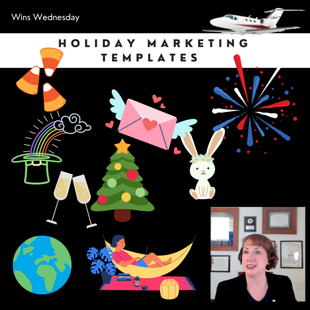 Aviation Holiday Marketing - Social Media Templates