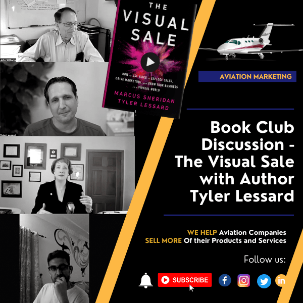 Book Club Discussion - The Visual Sale with Author Tyler Lessard