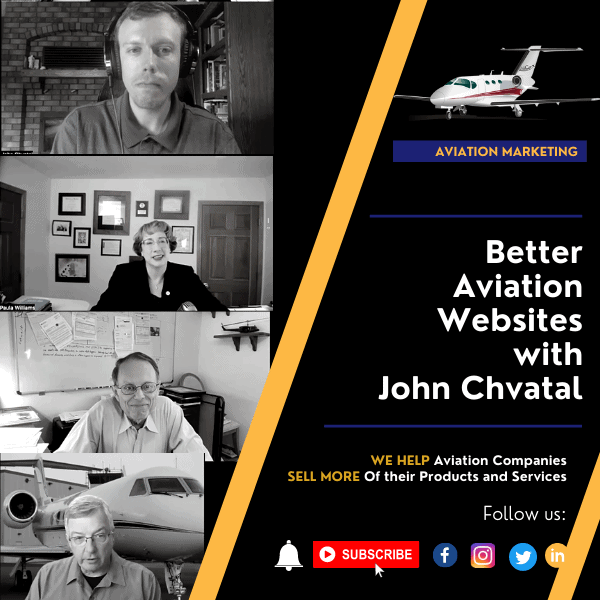 Better Aviation Websites in 2022 with John Chvatal