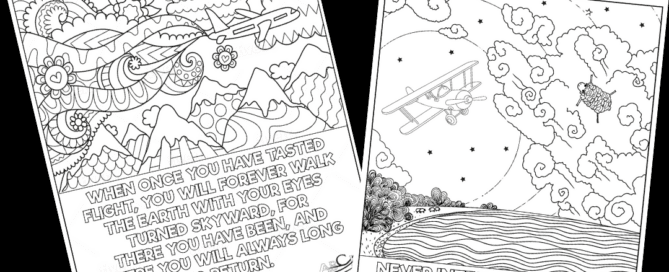 Aviation Coloring Contest