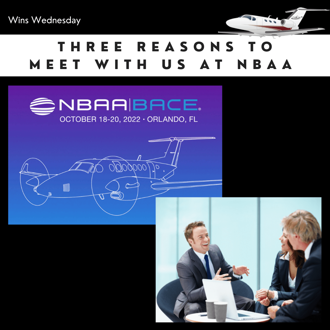 Three Reasons to Meet with Us at the NBAA Convention in Orlando