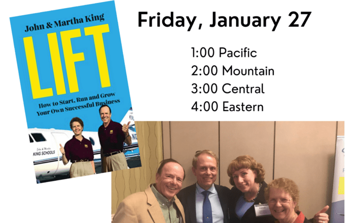 Book Club Discussion - Lift with John & Martha King