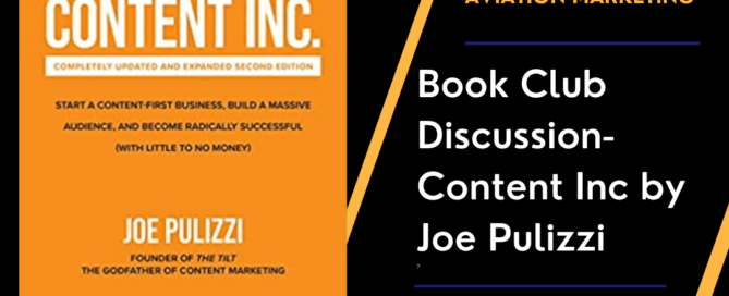 Book Club Discussion - Content Inc. by Joe Pulizzi