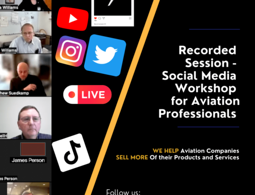 Live Aviation Social Media Workshop