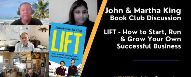 Book Club Discusion - LIFT by John & Martha King