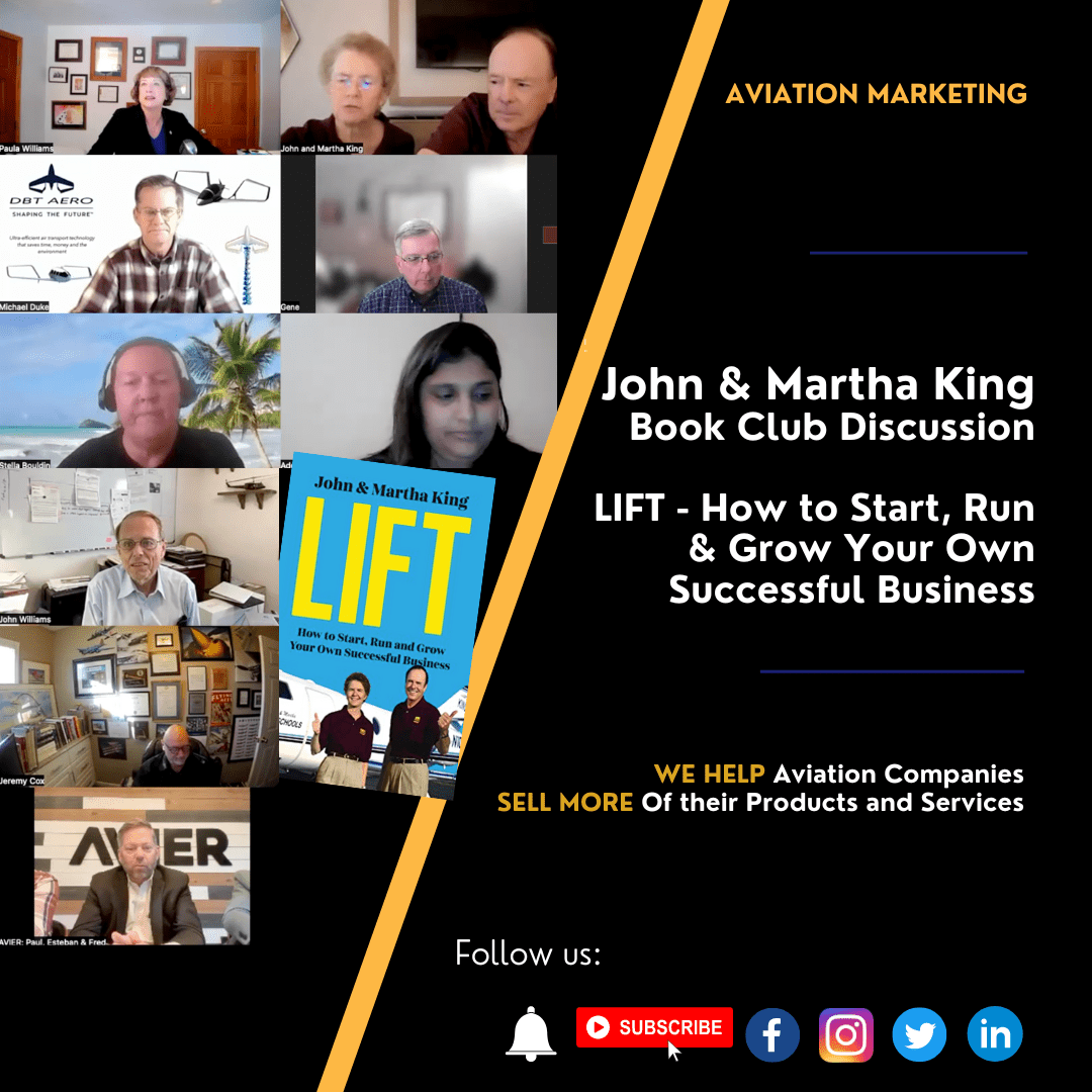 Book Club Discusion - LIFT by John & Martha King